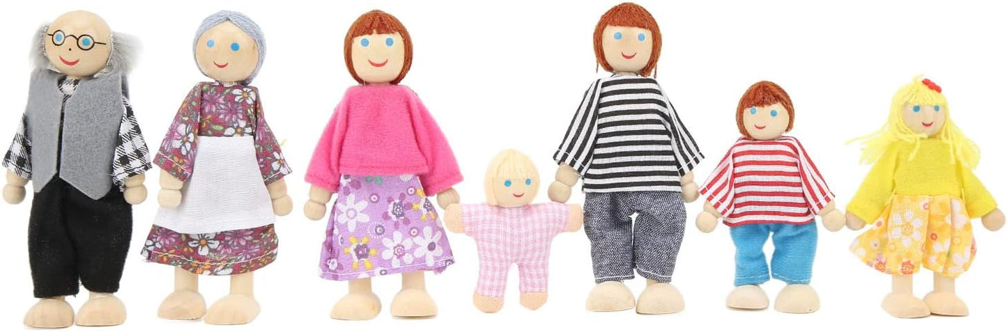 7 Kişilik Aile Peluş Kumaş