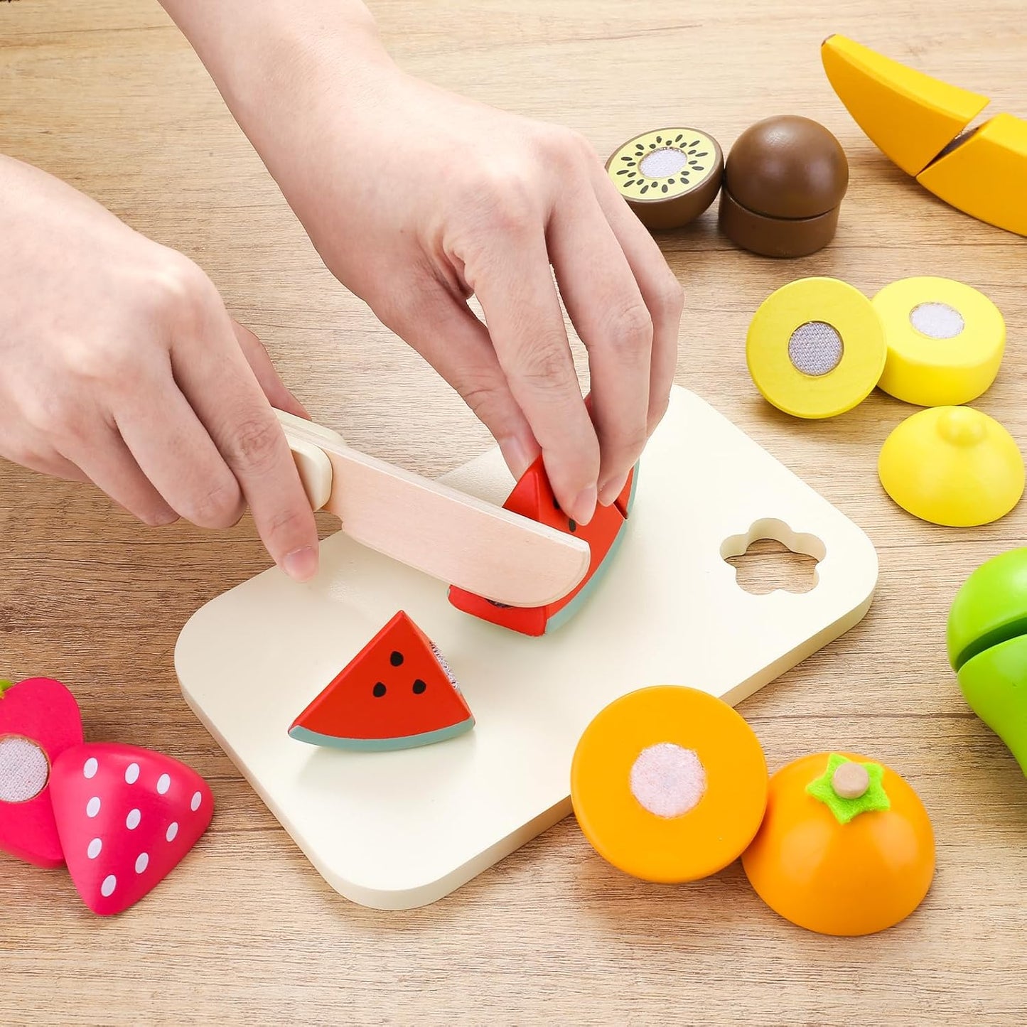 Montessori Ahşap Meyve Seti (Umu)
