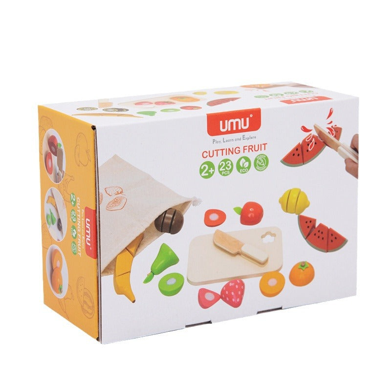 Montessori Ahşap Meyve Seti (Umu)