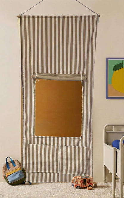 Kapı Eşiği Çocuk Kukla Tiyatrosu Çadırı  - Montessori Oyun Evi ve Çocuk Odası Dekoru (Kişiselleştirilebilir)