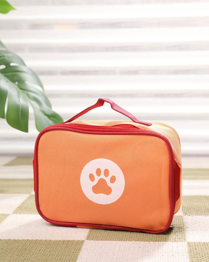 Ahşap Veteriner Seti ve Taşıma Çantası - Hayvan Bakım Oyunu (15 Parça)