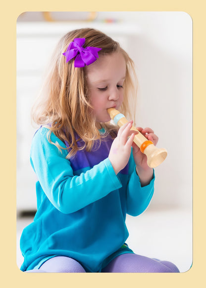 Montessori Ahşap 7 Parça Müzikal Enstrüman Seti – Ritim, Eğlence ve Gelişim Bir Arada!