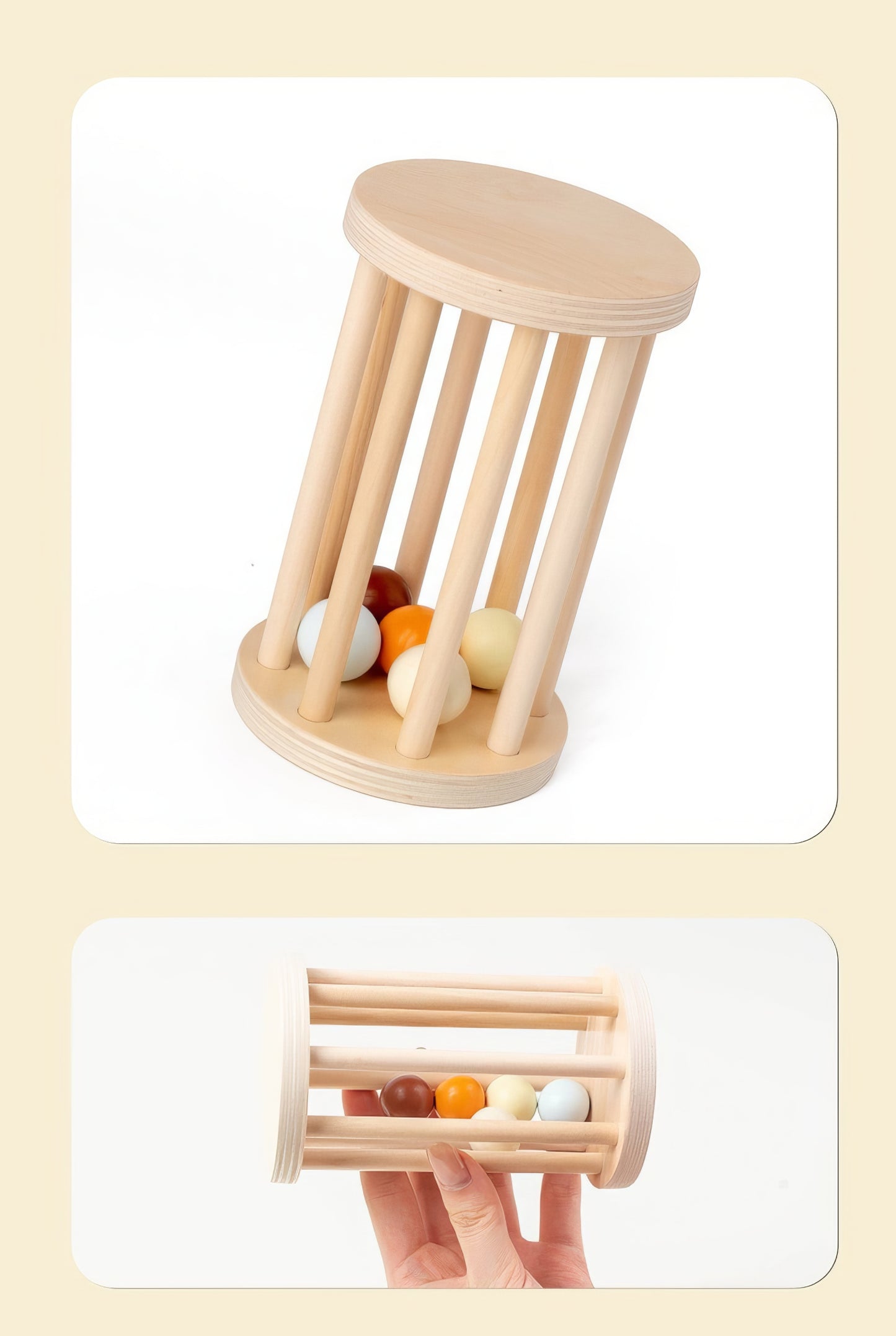 Montessori Ahşap 7 Parça Müzikal Enstrüman Seti – Ritim, Eğlence ve Gelişim Bir Arada!