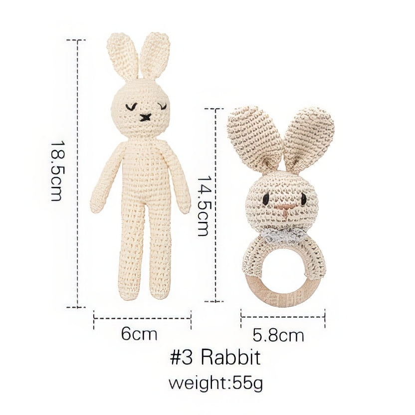 Amigurumi Organik El Yapımı Bebek Oyuncağı – Güvenli ve Doğal Seçim