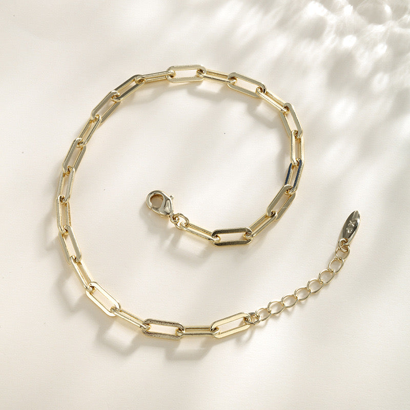 Xuping Çelik Bileklik Linka Gold Bileklik Işıltılı  Model Eternal Sunshine