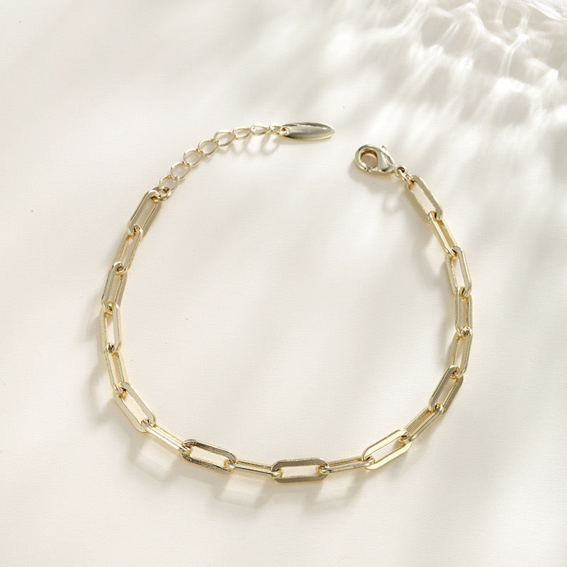 Xuping Çelik Bileklik Linka Gold Bileklik Işıltılı  Model Eternal Sunshine