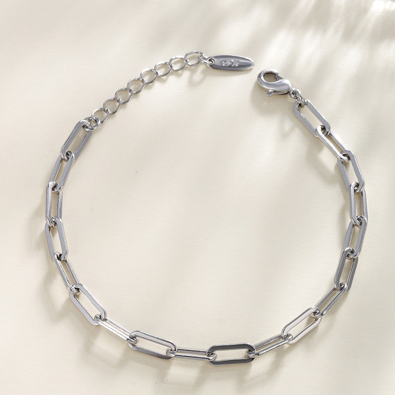 Xuping Çelik Bileklik Linka Silver Işıltılı  Model Eternal Sunshine