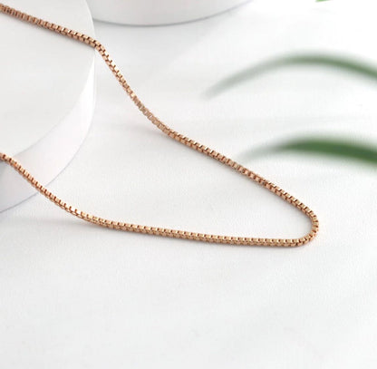 Xuping Çelik Kalın Kolye Kadın Linea Rose Taşlı Kolye Işıltılı  Model Eternal Sunshine