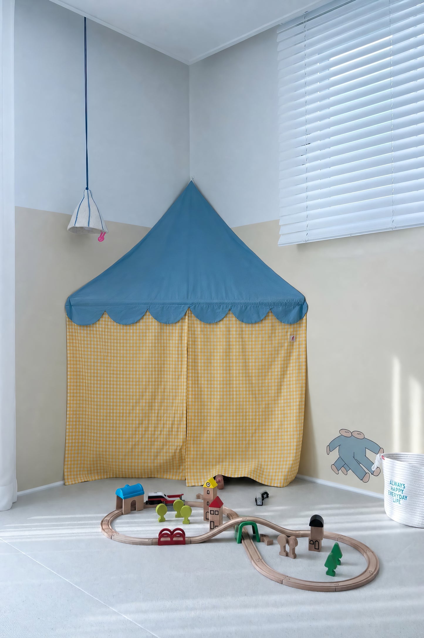 Çocuk Oyun Çadırı Montessori Oyun Evi Kumaş Çocuk Çadırı
