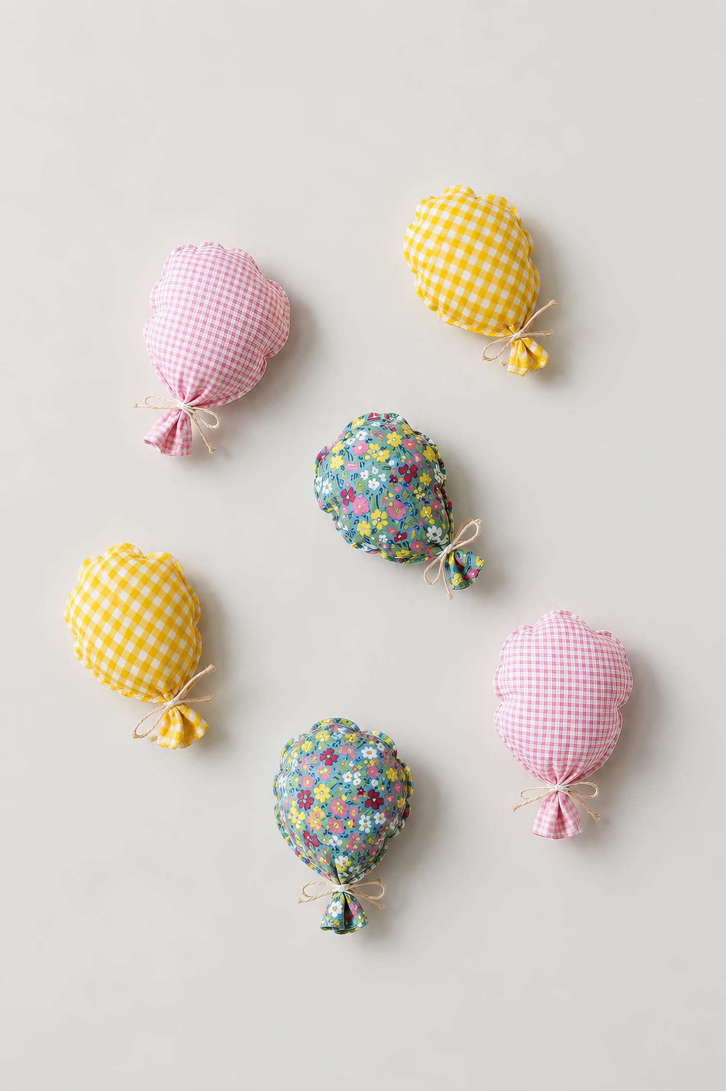 Kumaş Balon Duvar Süsü Flama Şerit , El Yapımı Doğum Günü Bebek Çocuk Odası Duvar kapı Dekoru