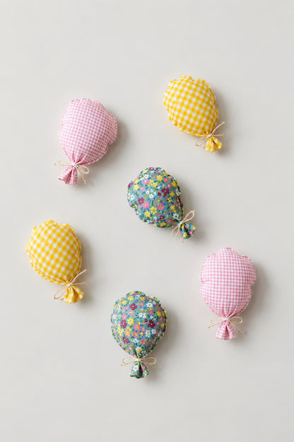 Kumaş Balon Duvar Süsü Flama Şerit , El Yapımı Doğum Günü Bebek Çocuk Odası Duvar kapı Dekoru